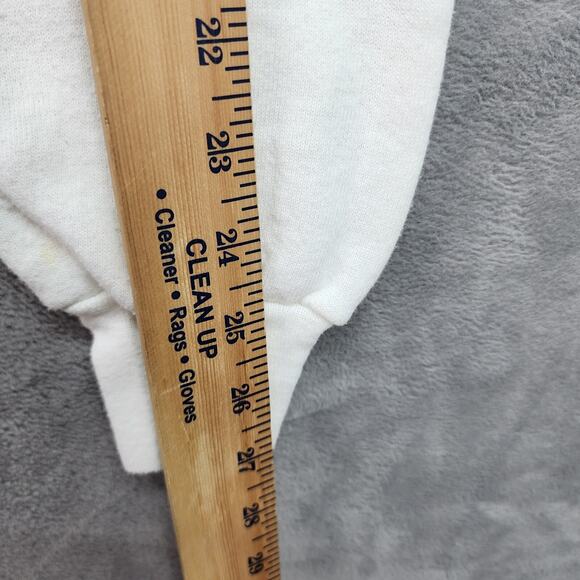 VTG 90s Christmas Sweatshirt Adult XL Noel Bunny Reindeer Bear Graphic Holiday - Picture 12 of 14